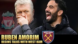 Ruben Amorim begins talks with West Ham | Premier League News
