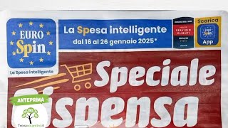 VOLANTINO EUROSPIN  dal 16 al 26 gennaio 2025 #anteprima