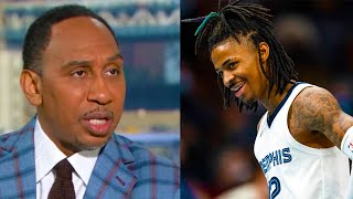 Ja Morant Overreacts to Charles Barkley's Criticism 'Kneepads' Stephen A Smith Grizzlies First Take