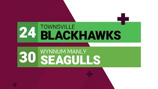 Blackhawks v Wynnum - Intrust Super Cup match highlights - Round 17, 2021