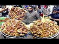 AWARD WINNING! HUGE GOLDEN PULAO MOUNTAIN | ZAIQA PESHAWARI CHAWAL STREET FOOD IN PESHAWAR