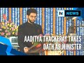 Ajit Pawar takes oath as Deputy CM, Aaditya Thackeray sworn in as minister