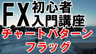 ＦＸ初心者 入門講座 チャートパターン フラッグについて　シンプルＦＸ スイングトレード