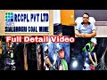 RCCPL Sial Ghori Coal U/G Coal Mine Full Video of RCCPL U/G Mine TMC MDO, Chhindwara MP Birla Mines