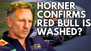 CHRISTIAN HORNER CONFIRMS RED BULL ARE WASHED FOR THE F1 2026 SEASON???