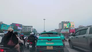 Driving Hanoi on Saturday: A Cold and Humid Day (26°C, 94% Humidity)