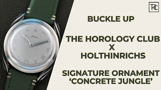 THC X Holthinrichs - Signature Ornament ‘Concrete Jungle’ | Buckle Up