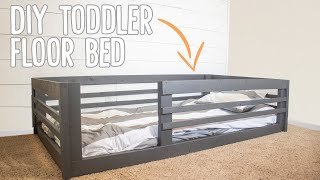 Montessori Twin Size Floor Bed