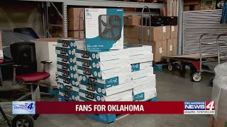 Box fans, donations sought to keep Oklahomans cool through annual fan drive