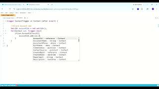 Salesforce Apex Trigger Demo | Auto Update Account When Contact is Created