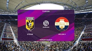 PES 2020 | Vitesse vs Willem II - Eredivisie | Full Gameplay | 1080p 60FPS