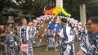 2024年9月22日 谷保天満宮例大祭、万灯行列④