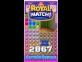 Royal Match Level 2867 - No Boosters Gameplay