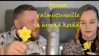 ASMR SUOMI - Hyvää kesää! - Rohkaisun ja toivon sanoja sinulle