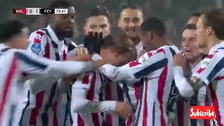 Highlights| Willem vs Feyenoord (1-1)| Eredivisie Match, 18.01.25