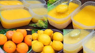 💫 CONCENTRÉ ORANGES \u0026 CITRONS✨Recette Spécial Ramadan 🎇 Jus Facile Rapide - Cuisine Marocaine