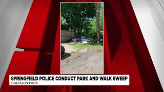 Vehicles towed, citations issued as Springfield officials conduct ‘park and walk’ sweep