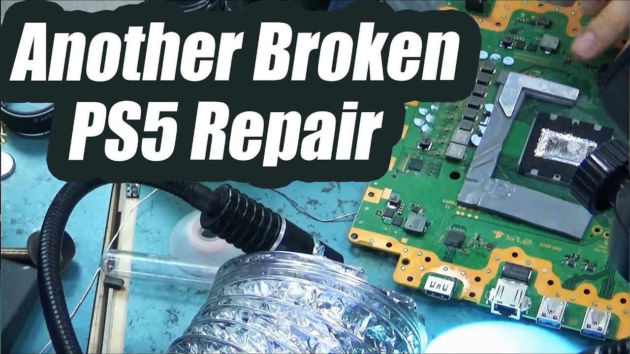 Another Broken Ps5 Repair Hdmi Connector Replacement Youtube