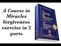 ACIM forgiveness exercise in 2 parts-13mins - Michael Dawson