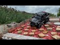 rc crawler traxxas trx6 mercedes benz first test on my new crawler course