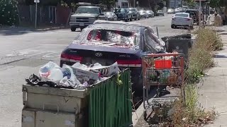 Angry Oakland residents demand action over rampant illegal dumping