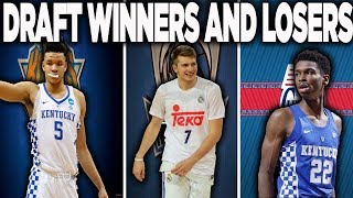 2018 NBA DRAFT WINNERS & LOSERS! DRAFT REACTION!