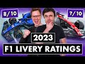 Our 2023 F1 livery RATINGS