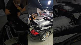 Porsche 718 Carerra GTs process installation #ppf #cars #automobile #paintprotectionfilm #porsche