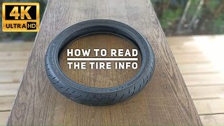 How To Read Motorcycle or Scooter Tire Sidewall Codes