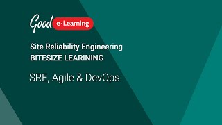 Site Reliability Engineering: SRE, Agile & DevOps (Site Reliability Engineering tutorial)