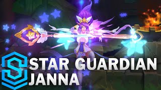 Star Guardian Janna Skin Spotlight - Pre-Release - League of Legends