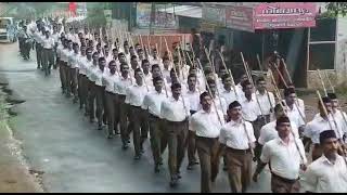 RSS റൂട്ട് മാർച്ച്‌ ❤❤❤RSS നൂറാം വർഷത്തിലേക്ക് 1925 To 2025..മഴയിലും ചോരാത്ത ആവേശം ❤❤ അഭിമാനത്തോടെ ❤