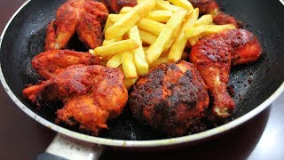 TANDOORI CHICKEN ഓവനും ഗ്രില്ലും  തന്ദൂരി   മസാലയും ഇല്ലാതെ അടിപൊളി തന്ദൂരി ചിക്കൻ തയ്യാറാക്കിയാലോ