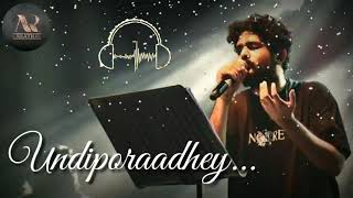 Undiporaadhey Song || 8D Audio Song || Hushaaru || Sid Sriram || #AR CREATION