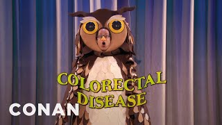 The Bowel Owl Will Teach You About Owls & Colon Health | CONAN on TBS
