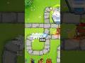 0-0-0 Dart Monkey VS Moab #shorts #bloonstd6