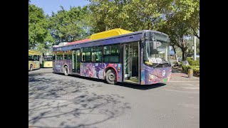 Full Route Visual | Guangzhou Bus Route HEMC 1 : HEMC (Guangzhou University) to GDUFS