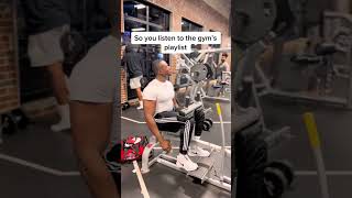 When your airpods die at the gym