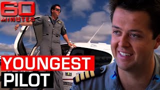 Teenager becomes the youngest person in history to fly solo around the world | 60 Minutes Australia