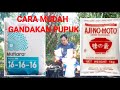 cara mudah menggandakan pupuk