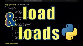 Learning Python – Loading & extending JSON files with `load` and `loads`