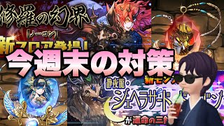 【パズドラ 】明日からの三針のシェヘラ ザードドラゴンについてと魔廊について【プレーナ】元パズバト全国１位ノッチャが老眼に負けず頑張る動画 vol.618