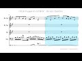 Little Fugue In G Minor - Brass Quintet