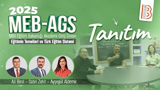 MEB - AGS - Eğitimin Temelleri ve Türk Eğitim Sistemi -Tanıtım-Ali BİROL-Ayşegül ALDEMİR-Sabri ZAHİT