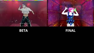 Lady Gaga - Telephone - Beta vs Final - Just Dance 2023 Edition
