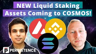 $AVAX $SOL $BNB Coming to Cosmos with PERSISTENCE! $XPRT $ATOM