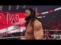 wwe 2k24 triple threat match roman reigns vs the rock vs cody rhodes wwe raw