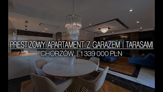 [SPRZEDANE] Prestiżowy apartament 3 pokoje z garażem i tarasami | Chorzów II.