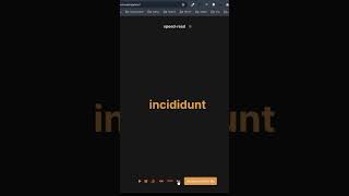 speed read app    #coding #codeproject