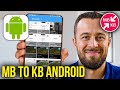 How To Reduce Photo Size on Android: MB to KB